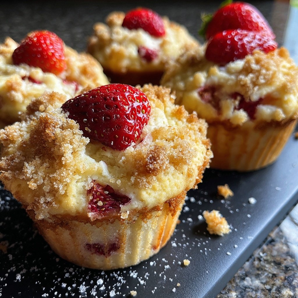 Erdbeer Streusel Muffins