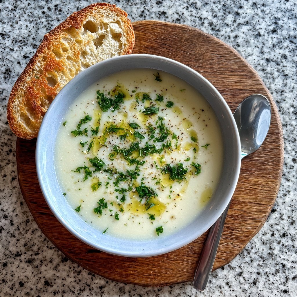 Blumenkohl Suppe Mit Frischkäse