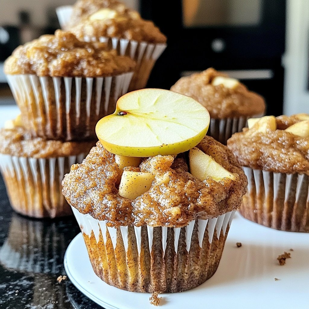 Apfel-Zimt-Muffins