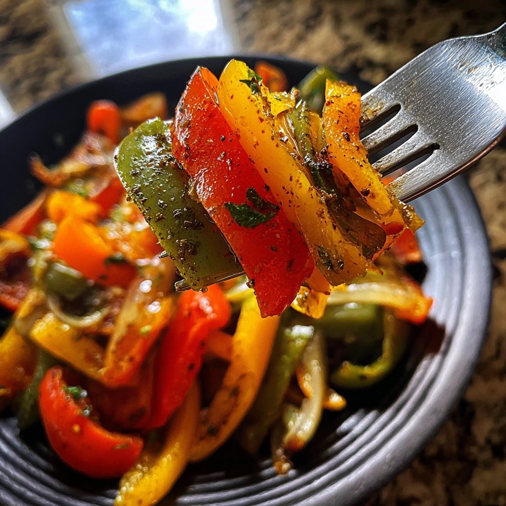 Kalorienarme Gemüsepfanne Mit Paprika