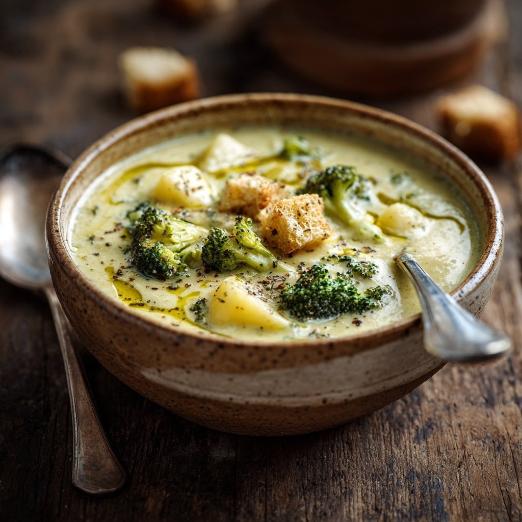 Brokkoli Suppe Mit Kartoffeln