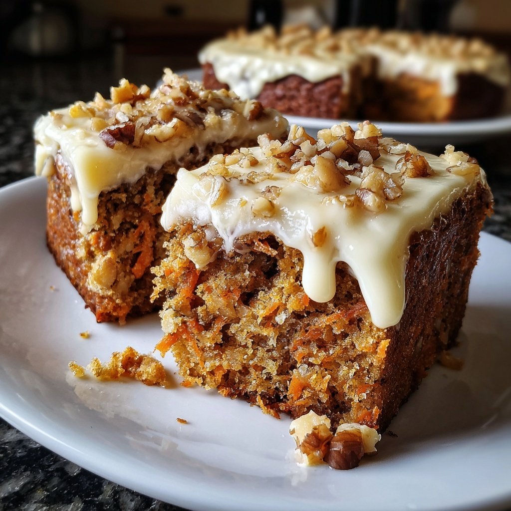 Karottenkuchen Mit Frischkäse Frosting