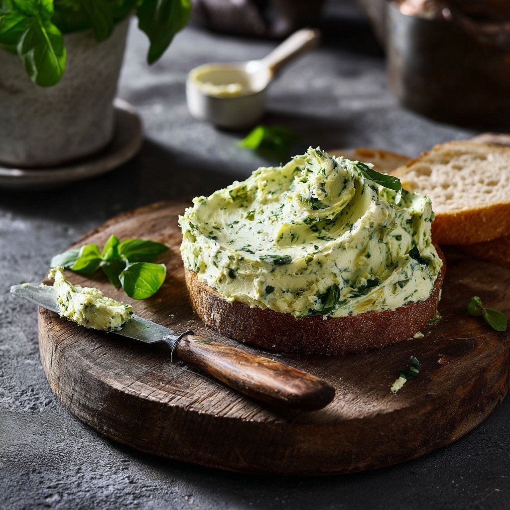 Kräuterbutter Mit Basilikum