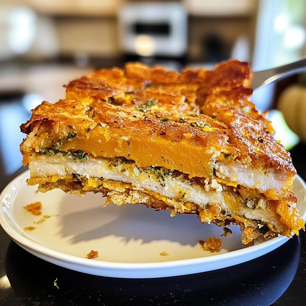 Kürbis-Ofenbraten mit Kräutern