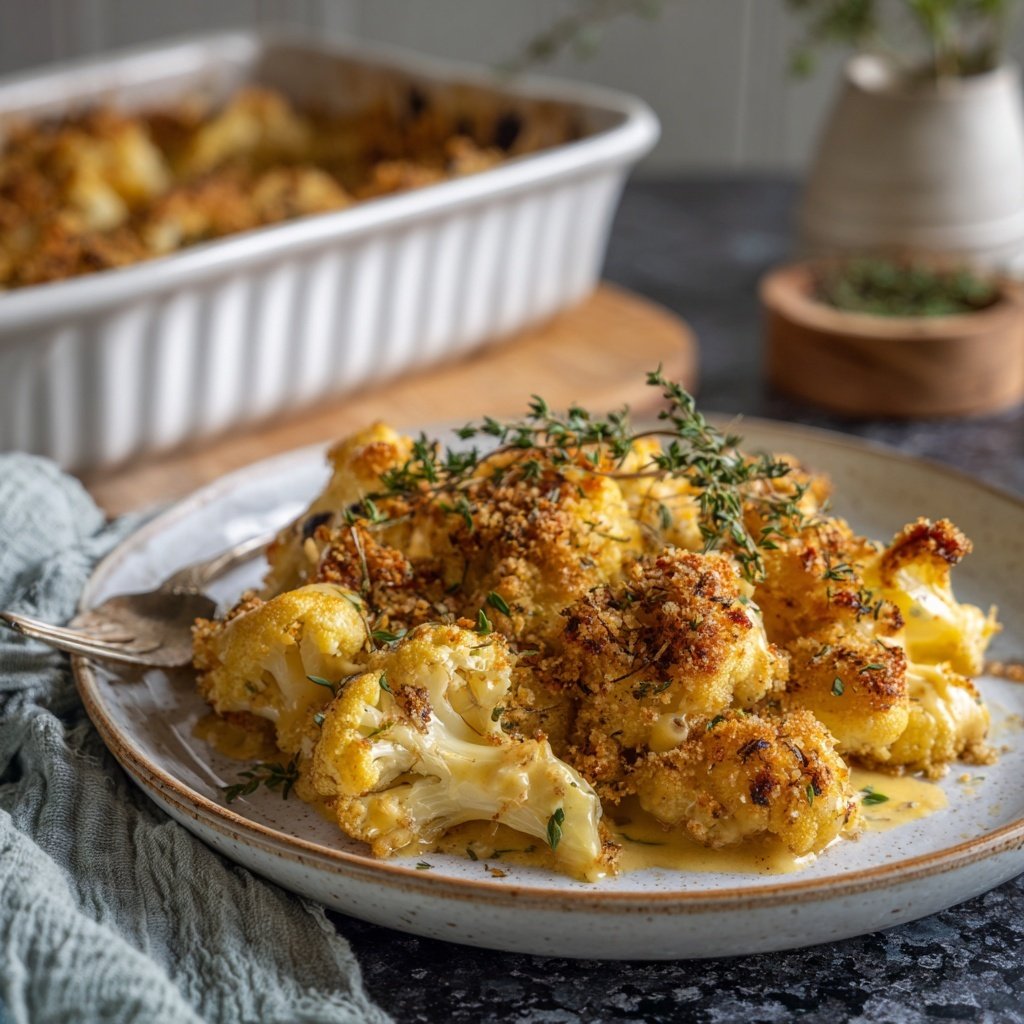 Blumenkohl Auflauf Mit Senf Sauce