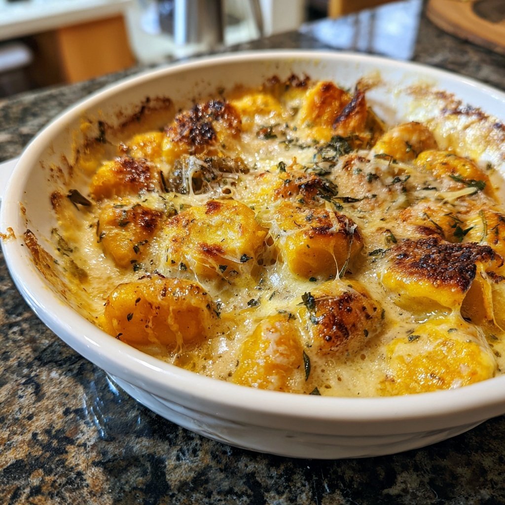Gnocchi mit Kürbis und Parmesan